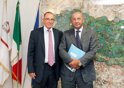 Ugo Girardi - Segretario Generale Unioncamere Emilia-Romagna e Carlo Alberto Roncarati - Presidente Unioncamere Emilia-Romagna