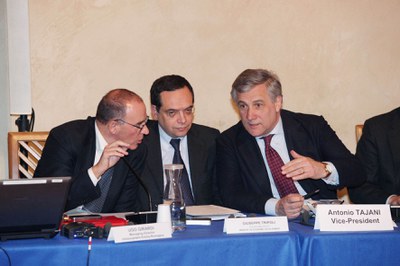 Ugo Girardi, Giuseppe Tripoli, Antonio Tajani