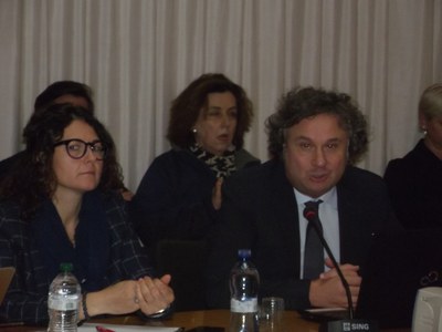 A destra: Guido Caselli, Ufficio Studi Unioncamere ER