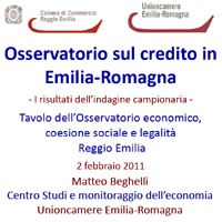 Osservatorio sul credito in Emilia‐Romagna