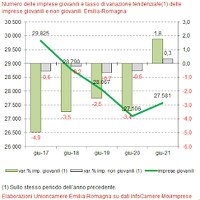 Imprese giovani. 2° trimestre 2021