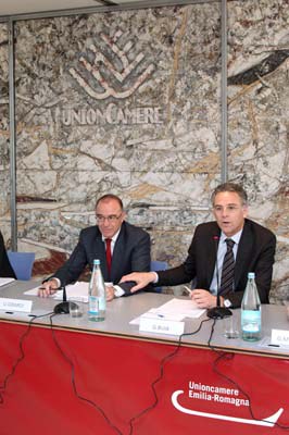 Ugo Girardi - Direttore Unioncamere Emilia-Romagna Gabriele Buia – Presidente ANCE Emilia-Romagna 