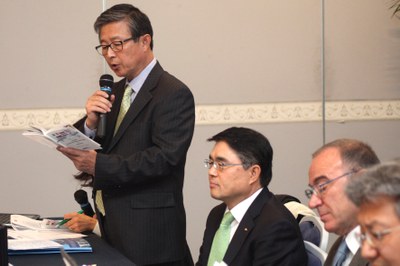 Chong-Nam Ahn, Vice Presidente di Koima - Ju-Tae Lee, Presidente Koima