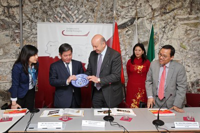 Bui Quang Vinh e Carlo Alberto Roncarati