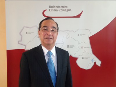 Takatoshi Hosoya, Presidente Camera commercio Nagoya