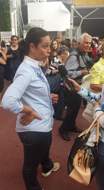 Il Sindaco di Voghiera, Chiara Cavicchi