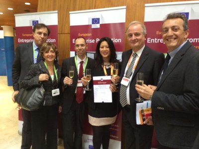 Claudio Pasini, Segretario Generale Unioncamere ER - Annamaria Nguyen, Resp. Temporary Export Manager in Unioncamere ER