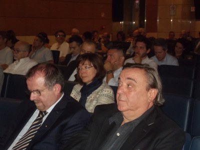Da sinistra: Massimo Spigaroli, CheftoChef e Leonardo Spadoni,  Azienda Casa Spadoni