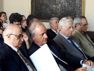Da sinistra: Alberto Zambianchi, presidente Unioncamere ER - Claudio Pasini, Segretario Generale Unioncamere ER