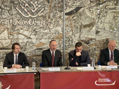 Giorgio Guberti, Valerio Veronesi, Michele de Pascale, Vincenzo Colla