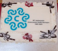 Torta 60° anniversario di attività di Unioncamere ER